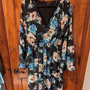 As U Wish Floral Dress